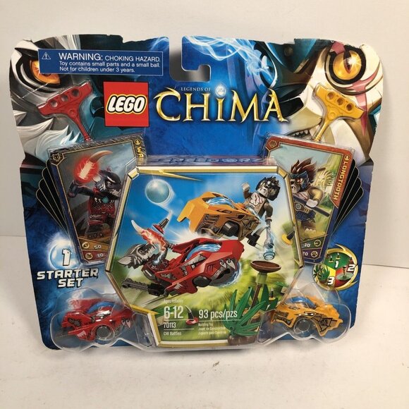 NEW Lego 70113 Chima Speedorz Chi Battles Wakz Longtooth Weapons Game Cards 067 - Picture 7 of 7